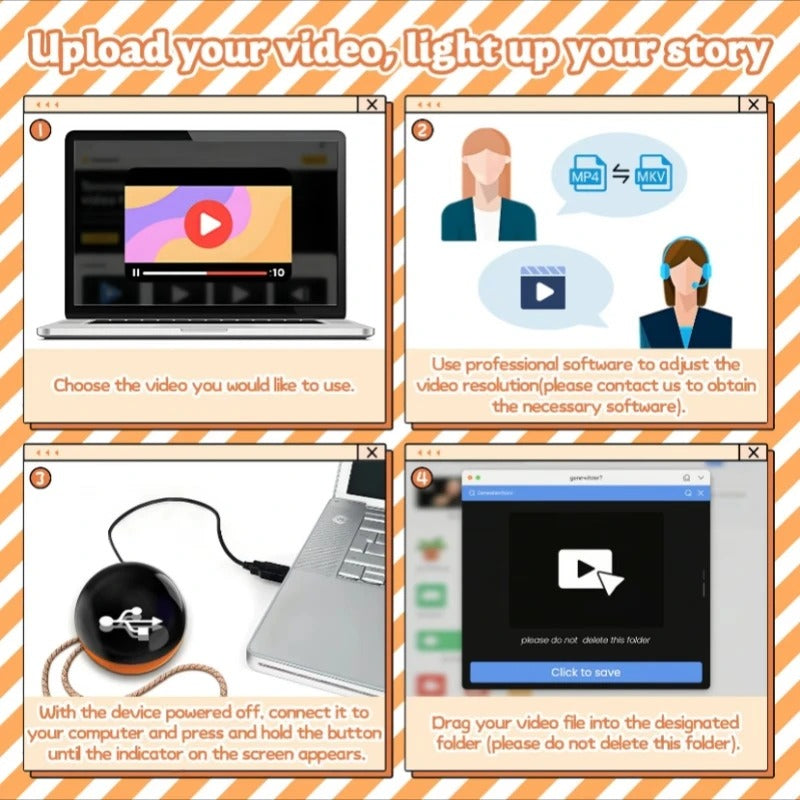 LunaKai™ Crystal Ball Video Player